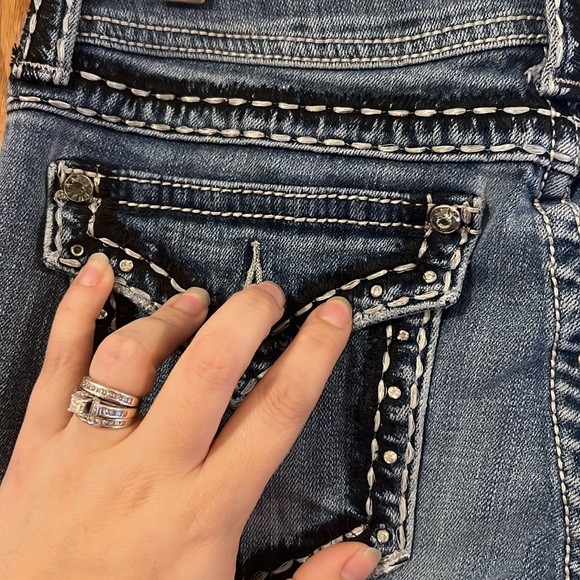 Miss Me Size 29x33 Bootcut Jeans - Picture 9 of 11